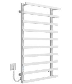 Електрична сушарка для рушників Deffi Breeze П10 500x1000 ліве підключення WD04 білий A.BZ.100.50.10.E.W.L.4