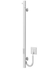 Електрична сушарка для рушників Deffi Chloe 30x800 WD03 нержавіюча сталь білий C.MK.80.30.E.W.U.3