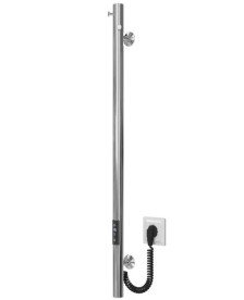 Електрична сушарка для рушників Deffi Chloe 30x900 JD03 нержавіюча сталь хром C.MK.90.30.E.C.U.1