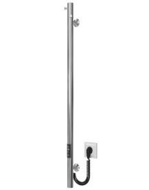 Электрический полотенцесушитель Deffi Chloe 30x1000 JD03 нержавеющая сталь хром C.MK.100.30.E.C.U.1
