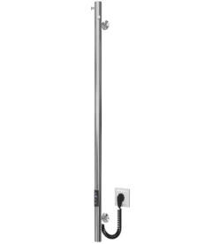Электрический полотенцесушитель Deffi Chloe 30x1100 JD03 нержавеющая сталь хром C.MK.110.30.E.C.U.1