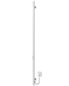 Электрический полотенцесушитель Deffi Chloe 30x1500 WD03 нержавеющая сталь белый C.MK.150.30.E.W.U.3