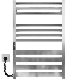 Електрична сушарка для рушників Deffi Diamant П11 500х800 ліве підключення JD04 хром A.DT.80.50.11.E.C.L.2