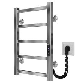 Електрична сушарка для рушників Deffi Forest П6 200х600 праве підключення JD04 хром A.FR.60.20.6.E.C.R.2