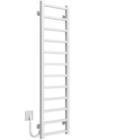 Электрический полотенцесушитель Deffi Forest П12 200х1200 левое подключение WD04 белый A.FR.120.20.12.E.W.L.4