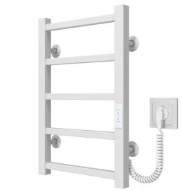 Електрична сушарка для рушників Deffi Forest П5 300х500 праве підключення WD04 білий A.FR.50.30.5.E.W.R.4