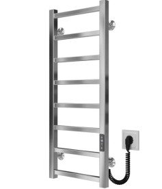 Електрична сушарка для рушників Deffi Forest П8 300х800 праве підключення JD04 хром A.FR.80.30.8.E.C.R.2