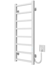 Електрична сушарка для рушників Deffi Forest П8 300х800 праве підключення білий A.FR.80.30.8.E.W.R.4