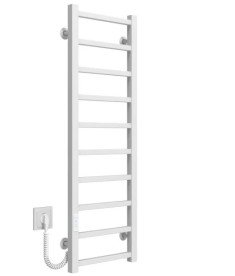 Електрична сушарка для рушників Deffi Forest П10 300х1000 ліве підключення WD04 білий A.FR.100.30.10.E.W.L.4