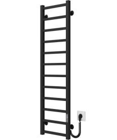 Электрический полотенцесушитель Deffi Forest П12 300х1200 правое подключение JD04 черный A.FR.120.30.12.E.B.R.2