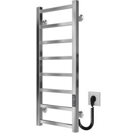 Электрический полотенцесушитель Deffi Forest П8 400х800 правое подключение JD04 хром A.FR.80.40.8.E.C.R.2