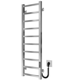 Электрический полотенцесушитель Deffi Forest П10 400х1000 правое подключение JD04 хром A.FR.100.40.10.E.C.R.2