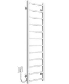 Электрический полотенцесушитель Deffi Forest П12 400х1200 левое подключение WD04 белый A.FR.120.40.12.E.W.L.4