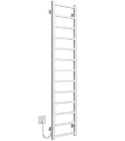 Электрический полотенцесушитель Deffi Forest П13 400х1400 левое подключение WD04 белый A.FR.140.40.13.E.W.L.4