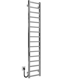 Електрична сушарка для рушників Deffi Forest П16 400х1600 ліве підключення JD04 хром A.FR.160.40.16.E.C.L.2