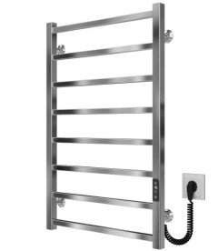 Электрический полотенцесушитель Deffi Forest П8 500х800 правое подключение JD04 хром A.FR.80.50.8.E.C.R.2