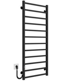 Електрична сушарка для рушників Deffi Forest П12 500х1200 ліве підключення JD04 чорний A.FR.120.50.12.E.B.L.2