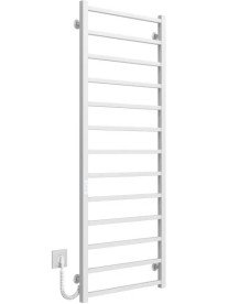 Электрический полотенцесушитель Deffi Forest П13 500х1400 левое подключение WD04 белый A.FR.140.50.13.E.W.L.4