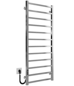 Электрический полотенцесушитель Deffi Forest П12 600х1200 левое подключение JD04 хром A.FR.120.60.12.E.C.L.2