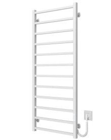 Электрический полотенцесушитель Deffi Forest П12 600х1200 правое подключение WD04 белый A.FR.120.60.12.E.W.R.4