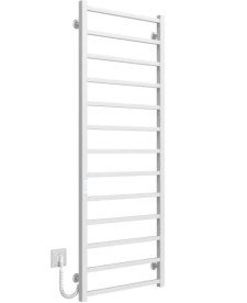 Электрический полотенцесушитель Deffi Forest П13 600х1400 левое подключение WD04 белый A.FR.140.60.13.E.W.L.4