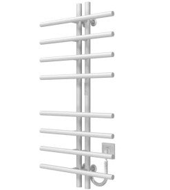 Електрична сушарка для рушників Deffi Gray П8 60х1000 праве підключення WD03 білий A.GY.100.6.8.E.W.R.3