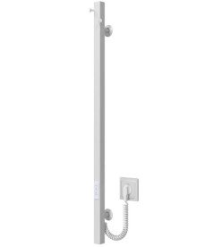 Електрична сушарка для рушників Deffi Holly 30x900 WD04 нержавіюча сталь білий C.MB.90.30.E.W.U.4