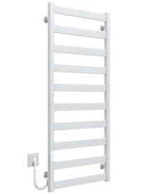 Электрический полотенцесушитель Deffi Harmony П10 400х1200 левое подключение WD04 белый B.HR.120.40.10.E.W.L.4