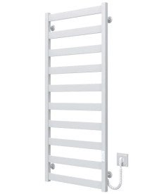 Электрический полотенцесушитель Deffi Harmony П10 400х1200 правое подключение WD04 белый B.HR.120.40.10.E.W.R.4