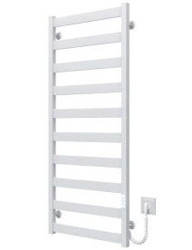 Электрический полотенцесушитель Deffi Harmony П10 450х1200 правое подключение WD04 белый B.HR.120.45.10.E.W.R.4