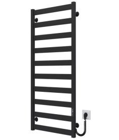 Электрический полотенцесушитель Deffi Harmony П10 450х1200 правое подключение JD04 черный B.HR.120.45.10.E.B.R.2