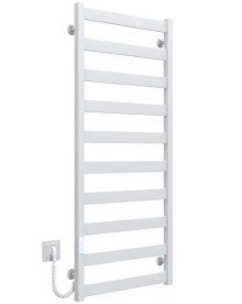 Электрический полотенцесушитель Deffi Harmony П10 500х1200 левое подключение WD04 белый B.HR.120.50.10.E.W.L.4