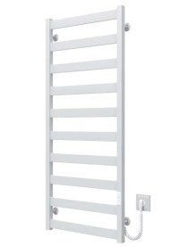 Электрический полотенцесушитель Deffi Harmony П10 500х1200 правое подключение WD04 белый B.HR.120.50.10.E.W.R.4