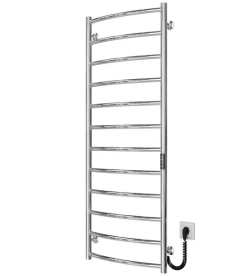 Електрична сушарка для рушників Deffi Класик П12 500х1300 правильне підключення JD03 хром C.DK.130.50.12.E.C.R.1