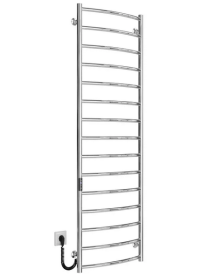 Электрический полотенцесушитель Deffi Классик П15 500х1600 левое подключение JD03 хром C.DK.160.50.15.E.C.L.1