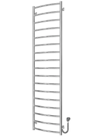 Електрична сушарка для рушників Deffi Класик П17 500х1800 правильне підключення хром C.DK.180.50.17.E.C.R.5