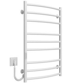 Електрична сушарка для рушників Deffi Класик Еліт П9 400х800 ліве підключення WD03 білий C.KE.80.40.9.E.W.L.3