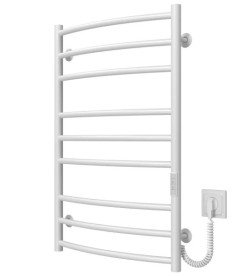 Электрический полотенцесушитель Deffi Классик Элит П9 400х800 правое подключение WD03 белый C.KE.80.40.9.E.W.R.3