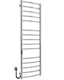 Электрический полотенцесушитель Deffi Классик Элит П15 400х1500 левое подключение JD03 хром C.KE.150.40.15.E.C.L.1