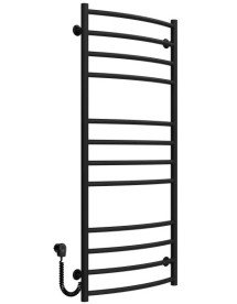 Электрический полотенцесушитель Deffi Классик Элит П12 500х1200 левое подключение черный C.KE.120.50.12.E.B.L.5