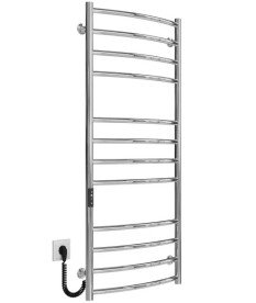 Електрична сушарка для рушників Deffi Класик Еліт П12 500х1200 ліве підключення JD03 хром C.KE.120.50.12.E.C.L.1