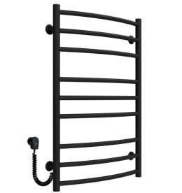 Электрический полотенцесушитель Deffi Классик Элит П9 600х800 левое подключение черный C.KE.80.60.9.E.B.L.5