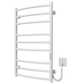 Электрический полотенцесушитель Deffi Классик Элит П9 600х800 правое подключение WD03 белый C.KE.80.60.9.E.W.R.3