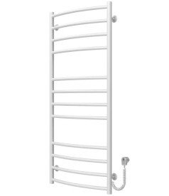 Електрична сушарка для рушників Deffi Класик Еліт П12 600х1200 праве підключення білий C.KE.120.60.12.E.W.R.5