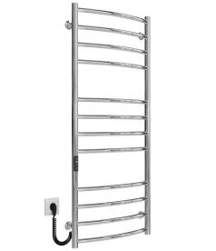 Електрична сушарка для рушників Deffi Еліт П12 600х1200 ліве підключення JD03 хром C.KE.120.60.12.E.C.L.1