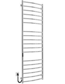 Електрична сушарка для рушників Deffi Еліт П18 600х1800 ліве підключення JD03 хром C.KE.180.60.18.E.C.L.1