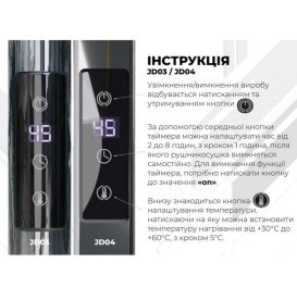 Электрический полотенцесушитель Deffi Классик N П6 500х600 левое подключение JD03 хром C.KN.60.50.6.E.C.L.1