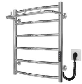 Електрична сушарка для рушників Deffi Класик N П6 500х600 праве підключення JD03 хром C.KN.60.50.6.E.C.R.1