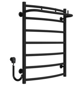 Електрична сушарка для рушників Deffi Класик N П7 500х700 ліве підключення чорний C.KN.70.50.7.E.B.L.5