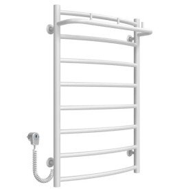 Електрична сушарка для рушників Deffi Класик N П8 500х800 ліве підключення білий C.KN.80.50.8.E.W.L.5